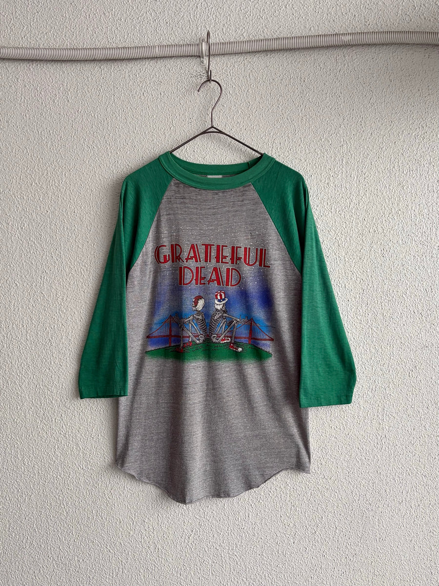"GLATEFUL DEAD" Raglan Sleeve T-Shirt