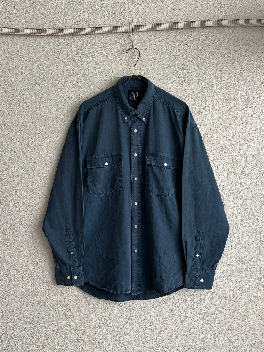 "GAP" 2pocket Cotton L/S Shirt